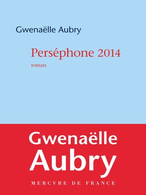 cover image of Perséphone 2014